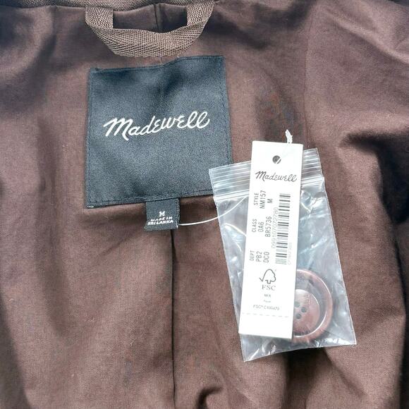 Madewell Brown Blazer - Picture 10 of 16